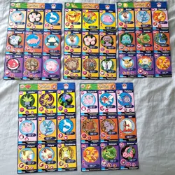 1999 BURGER KING ~ POKEMON CARDS UNCUT SHEETS COMPLETE FULL 20 PAGE SET NM / M - Image 2