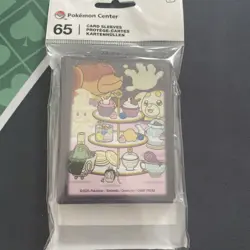 Dachsbun Teatime Delights Card Sleeves -Pokemon TCG- 64 Card Sleeves (1 removed) - Image 2