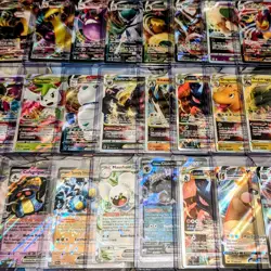 100x Pokemon Cards Bundle Joblot Ultra Rare VMAX OR VSTAR V EX Holo Shiny - Image 2