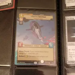 Fett's Firespray Pursuing the Bounty (Hyperspace) (Star Wars Unlimited) Foil - Image 1