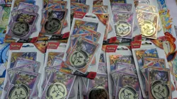 Pokemon Cards Sealed Surging Sparks X12 Blister Checklane Booster Packs - Image 1