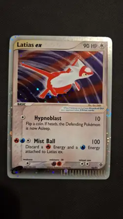 2003 Pokemon EX Dragon Latias EX Holo Card #93/97 - Image 1