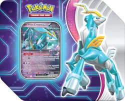 Pokemon TCG Paradox Destinies Tin (Iron Crown ex) FACTORY SEALED - Image 2