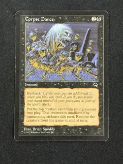 Corpse Dance Tempest Regular Magic The Gathering MTG Cards - Image 1