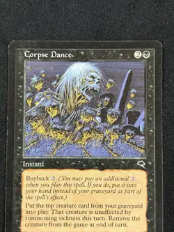 Corpse Dance Tempest Regular Magic The Gathering MTG Cards - Image 2