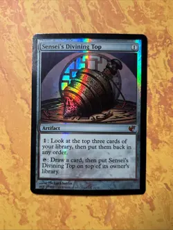 Foil Sensei's Divining Top - From the Vault: Exiled - Magic the Gathering Mtg - Image 1