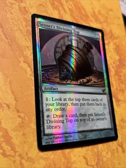 Foil Sensei's Divining Top - From the Vault: Exiled - Magic the Gathering Mtg - Image 3