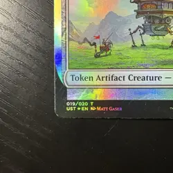 Construct Token Foil MTG Unstable #19 LP - Image 4
