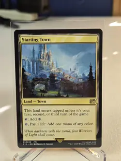 MTG Final Fantasy Starting Town Regular Non-Foil #0289 - Image 1