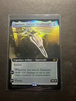 Dawnsire, Sunstar Dreadnought (Extended Art) Edge of Eternities Foil - Image 1