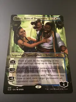 MTG Secret Lair #248 Teferi, Hero of Dominaria Borderless NM - Image 1