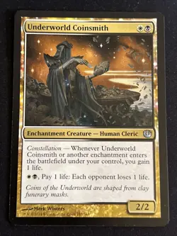 1x Underworld Coinsmith (157) Journey into Nyx LP MTG Magic the Gathering x1 MKE - Image 1