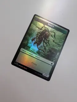 MTG - Zombie/Insect Token (Foil) - Foundations NM/M Condition - Image 3
