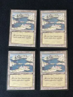 4X MTG Seafarer’s Quay NM+ Unplayed English Legends Magic the Gathering Land - Image 1