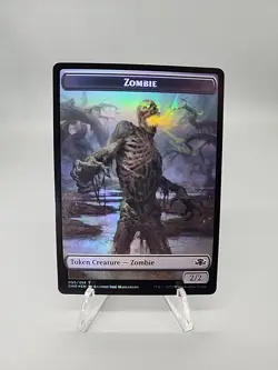 MTG - Zombie/Construct Token (Foil) - Dominaria Remastered NM/M Condition - Image 1