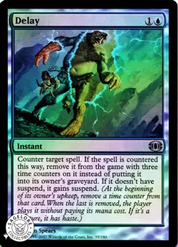 MTG Delay | NM Foil | The List Reprints (LIST) - Image 1