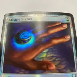 Arcane Signet Signed By Dan Scott MTG Artist Proof - Image 2