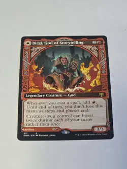 Birgi, God of Storytelling (Showcase) Kaldheim Regular - Image 1