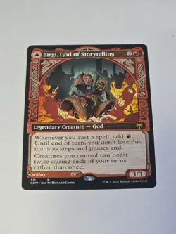 Birgi, God of Storytelling (Showcase) Kaldheim Regular - Image 2