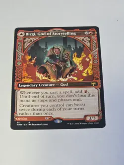 Birgi, God of Storytelling (Showcase) Kaldheim Regular - Image 3