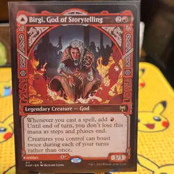 Birgi, God of Storytelling (Showcase) Kaldheim Regular - Image 1