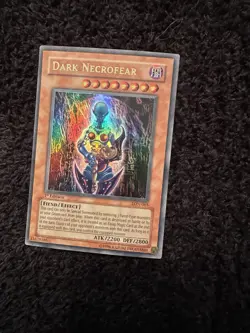 Yu-Gi-Oh! TCG Dark Necrofear LON-065, 1st Edition, Ultra Rare, LP - Image 1