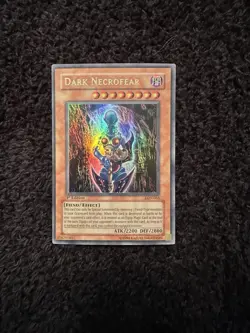 Yu-Gi-Oh! TCG Dark Necrofear LON-065, 1st Edition, Ultra Rare, LP - Image 2