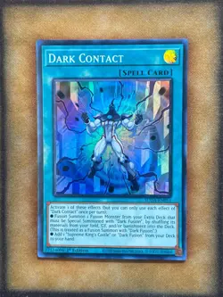 Yugioh Dark Contact SUDA-EN051 Super Rare 1st Ed NM - Image 1