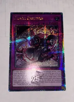 Yu-Gi-Oh - PURGE DOMINUS - INFO-FR078 - Secret QCR 25th - NM/M Q - Image 1