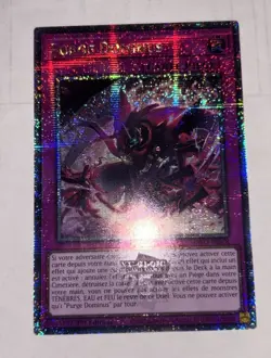 Yu-Gi-Oh - PURGE DOMINUS - INFO-FR078 - Secret QCR 25th - NM/M Q - Image 4