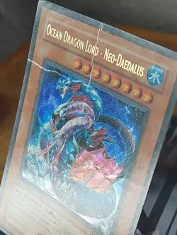 YUGIOH OCEAN DRAGON LORD NEO DAEDALUS 1ST SD4-EN001 ULTRA Rare Dmg - Image 3
