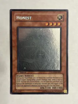 Honest LODT-EN001 Ghost Rare 1st Edition English Moderate Play Yu-Gi-Oh! - Image 1