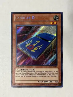 1x Cardcar D GAOV-EN006 Secret Rare 1st Edition Near Mint English Yu-Gi-Oh! - Image 1