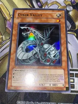 Yu-Gi-Oh! TCG Cyber Valley - PTDN-EN010 - Super Rare - 1st Edition NM - Image 2
