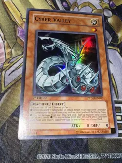 Yu-Gi-Oh! TCG Cyber Valley - PTDN-EN010 - Super Rare - 1st Edition NM - Image 3