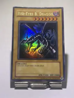 Yu-Gi-Oh! TCG Red-Eyes B. Dragon SDJ-001 UNLIMITED ENGLISH LP - Image 1
