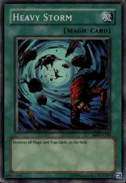 Heavy Storm Unl Ed EU Print Magic Super MRD-E142 Yu-Gi-Oh! - Image 1