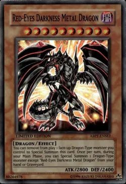 Red-Eyes Darkness Metal Dragon Ltd Ed Super ABPF-ENSE2 Yu-Gi-Oh! - Image 1