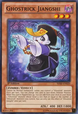 Ghostrick Jiangshi - SHSP-EN020 - Common - Unlimited Edition - Heavily Played - Image 1