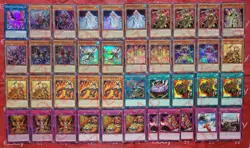 YUGIOH Elementsaber Deck 41 Cards Makani *Molehu* Element Training - Image 1