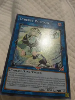 Yugioh! Cyberse Wicckid - SAST-EN044 - Common - 1st Edition Near Mint, English - Image 1
