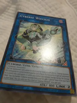 Yugioh! Cyberse Wicckid - SAST-EN044 - Common - 1st Edition Near Mint, English - Image 4
