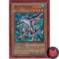 Yugioh Abyss Soldier CMC-EN001 Super Rare NM - Image 1