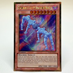 Yugioh Gimmick Puppet Shadow Feeler PGLD-EN012 1st Edition Secret Rare Holo - NM - Image 1