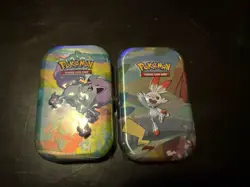 Pokemon TCG (2) Galar Pal Mini Tins SEALED Direct From Pokemon Center - Image 1