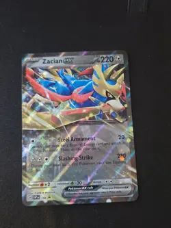Zacian ex - SVP 198 - Black Star Promo Card - Holo - Pokemon TCG - Image 1