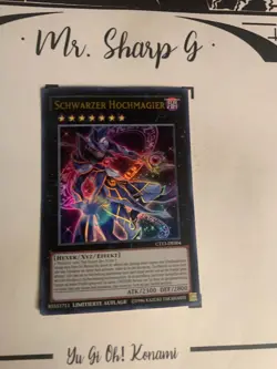 SCHWARZER HOCHMAGIER - LIMITIERTE AUFLAGE CT13-DE004 DE Yu-Gi-Oh! CARD ULTRA R* - Image 3