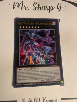 SCHWARZER HOCHMAGIER - LIMITIERTE AUFLAGE CT13-DE004 DE Yu-Gi-Oh! CARD ULTRA R* - Image 4