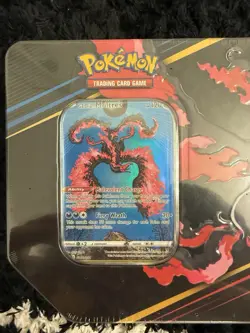 Crown Zenith Tin [Galarian Moltres] - Crown Zenith Factory Sealed Pokemon Cards - Image 1