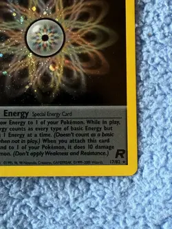 Pokemon Card - Team Rocket 17/82 - RAINBOW ENERGY HOLO - NM - Image 2